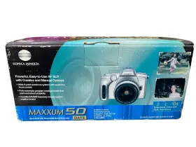 043325021862 MINOLTA Konica Maxxum Slr Film Camera Body Lens