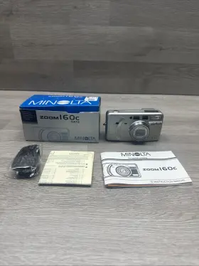 043325237034 MINOLTA Zoom Point Shoot Film Camera Box