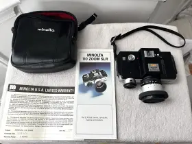 1188726 MINOLTA Zoom Slr Film Camera Lens Batteries