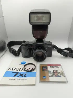 17110807 MINOLTA Dynax Maxxum Camera Af Lens Flash