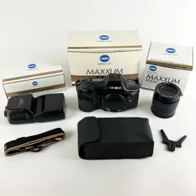 3500XI MINOLTA Maxxum Film Slr Camera Lens Flash