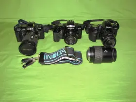 4000SI MINOLTA Maxxum Af Slr Cameras Lenses