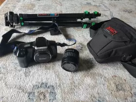 5700I MINOLTA Slr Film Camera Af Lens Bag Tripod