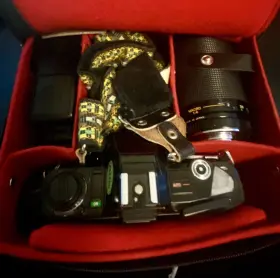 X-7A MINOLTA Camera Lens Kalimar Flash