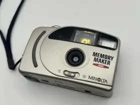80022927 MINOLTA Memory Maker Point Shoot Film Camera Flash