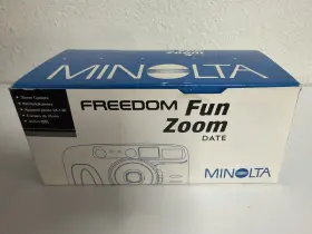 9222-2469-46 MINOLTA Fun Zoom Film Camera Quartz Data Flash