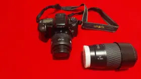 95806991 MINOLTA Maxxum Htsi Slr Film Camera Lenses