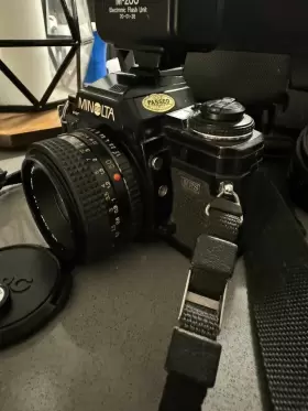 X-700 MINOLTA Slr Film Camera Md Lens #3