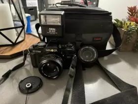 X-700 MINOLTA Slr Film Camera Md Lens