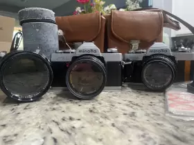 XG-10 MINOLTA Camera Extras Lenses Bag #2