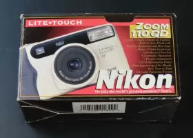 ZOOM-110 NIKON Film Camera Lite Touch Zoom Qd Box Manual