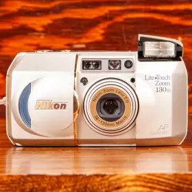 130ED NIKON Lite Touch Zoom Film Point Shoot Camera