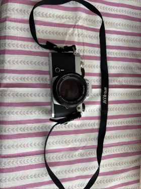 2410490 NIKON Fm Slr Film Camera Nikkor Lens