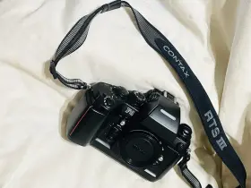 2440296 NIKON Great Film Camera Prism Finder Contax Strap #2