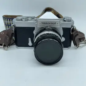 3844058 NIKON Nikkormat Slr Camera Nikkor Lens #2