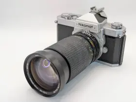 3892793 NIKON Nikkormat Slr Film Camera Sakar Lens