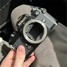 3945092 NIKON Slr Film Camera Manual Focus Light Meter Body