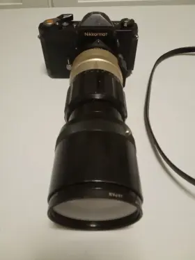 4754163 NIKON Nikkormat Camera Nikkor Auto Lens Great #2