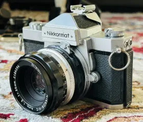5055874 NIKON Nikomat Film Slr Camera Nikkor Hc Auto