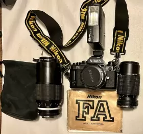 5339311 NIKON Fa Lenses Strap Light Clean Body