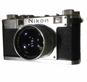 6113878 NIKON Vintages Nippon Kogaku Rangefinder Film Camera #2