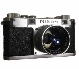 6113878 NIKON Vintages Nippon Kogaku Rangefinder Film Camera