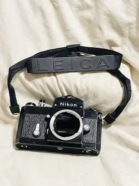 6810794 NIKON Great Ar Body Film Camera Leica Strap