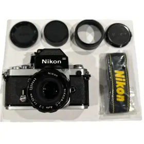 7222066 NIKON Photomic Slr Film Camera Nikkor Lens