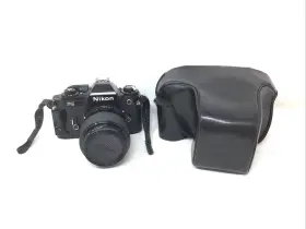 8592634 NIKON Fg Camera Sigma Zoom Lens Quantaray