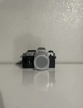 9018423 NIKON Fg Film Camera Cushioned Bag Strap Battery #2
