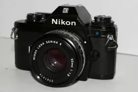 F1.8 NIKON Em Slr Film Camera Lens #2