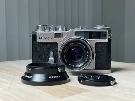 SN6200936-390266 NIKON Film Sp Rangefinder Camera Nikkor Hood