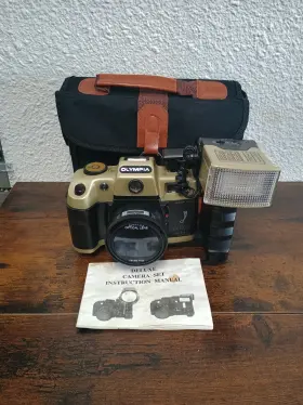 EL1124 OLYMPIA Film Camera Deluxe Set Reduction Motor Drive