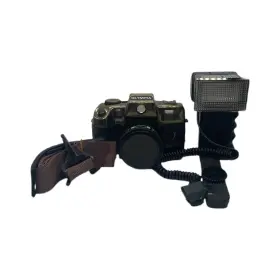 GM8426 OLYMPIA Film Camera Neck Strap Flash Bag