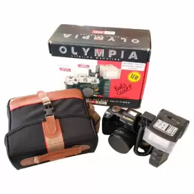 NK-2121 OLYMPIA Deluxe Camera Set Bag Timer Lens Box