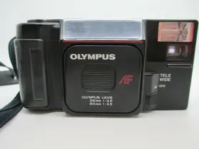 1124331 OLYMPUS Shooter Tele Afl Film Camera