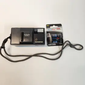 1339046 OLYMPUS Infinity Quartzdate Point Shoot Camera Esp