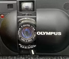 1349882 OLYMPUS Xa Rangefinder Film Camera Flash Flaws Repair #3