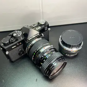 376136 OLYMPUS Slr Film Camera Zuiko Auto Element Tele