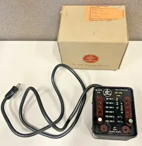 BE-22 PAILLARD BOLEX Ac Power Supply Riginal Box