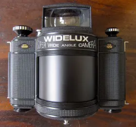 621426 PANON WIDELUX Superwide Angle Panorama Film Camera Box
