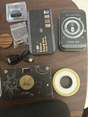 18MP PAPER SHOOT Camera Croz Lens Function Cards Filter #3