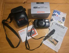 027075029040 PENTAX Zoom Film Camera Point Shoot Box