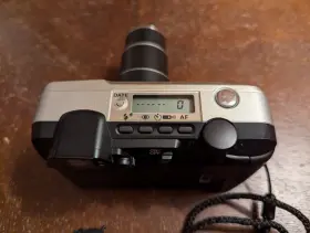 928M PENTAX Iqzoom Lens Film Point Shoot Camera Battery #2