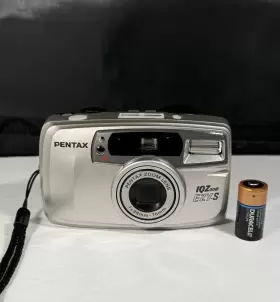 027075049772 PENTAX Iqzoom Ezy Point Shoot Film Camera