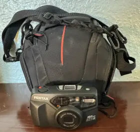2460812 PENTAX Iqzoom Ezy Point Shoot Film Camera Auto Focus