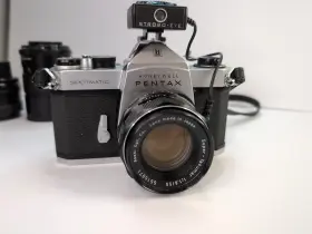 4344971 PENTAX Asahi Spotmatic Slr Film Camera Lenses
