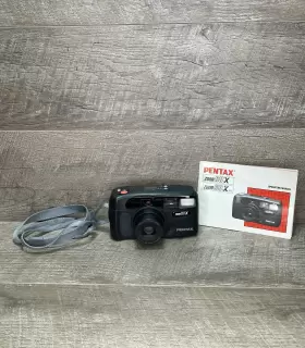 60-X PENTAX Zoom Film Camera Lens Great