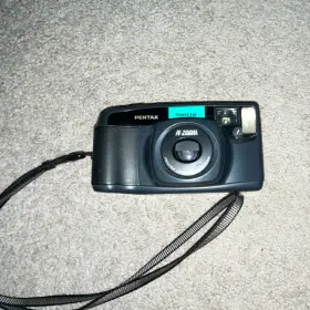 7120310 PENTAX Iqzoom Point Shoot Film Camera Flash