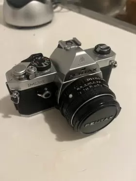9308120 PENTAX Mx Slr Film Camera Smc Lens